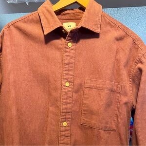 Men’s Relaxed Fit Corduroy Shirt